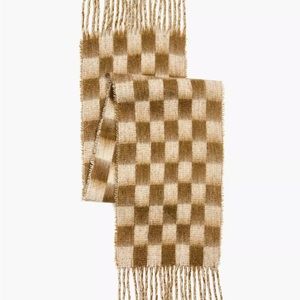 NWT Madewell Oversized Checkerboard Scarf